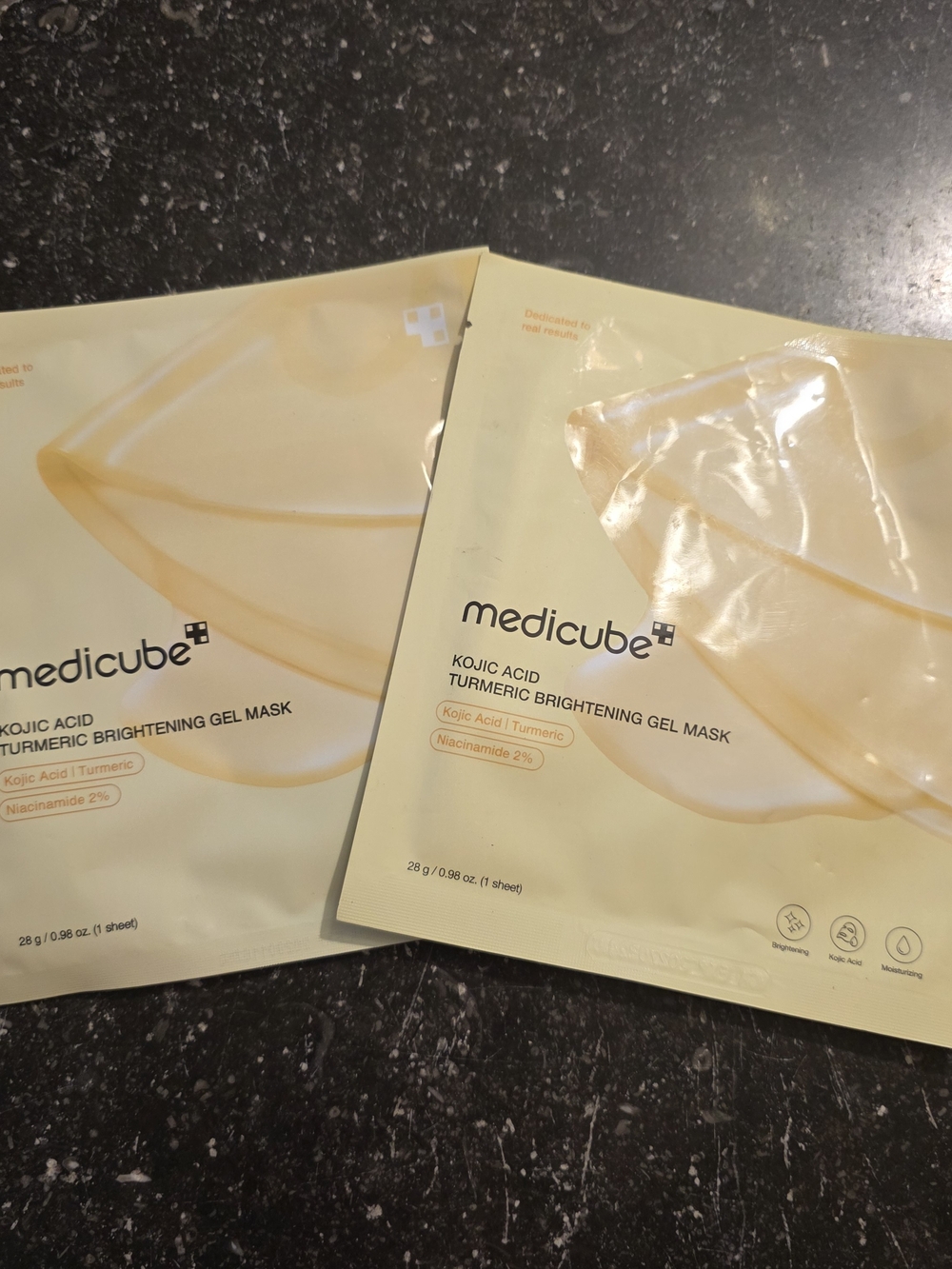 2x Medicube Kojic Acid Turmeric Brightening Gel Mask--Sealed